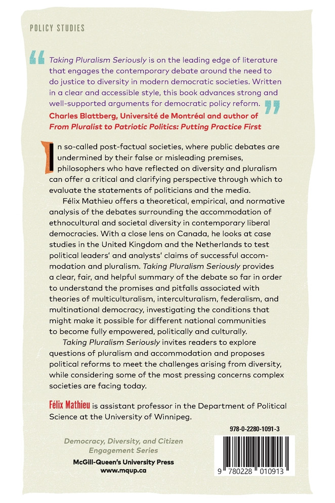 Taking Pluralism Seriously