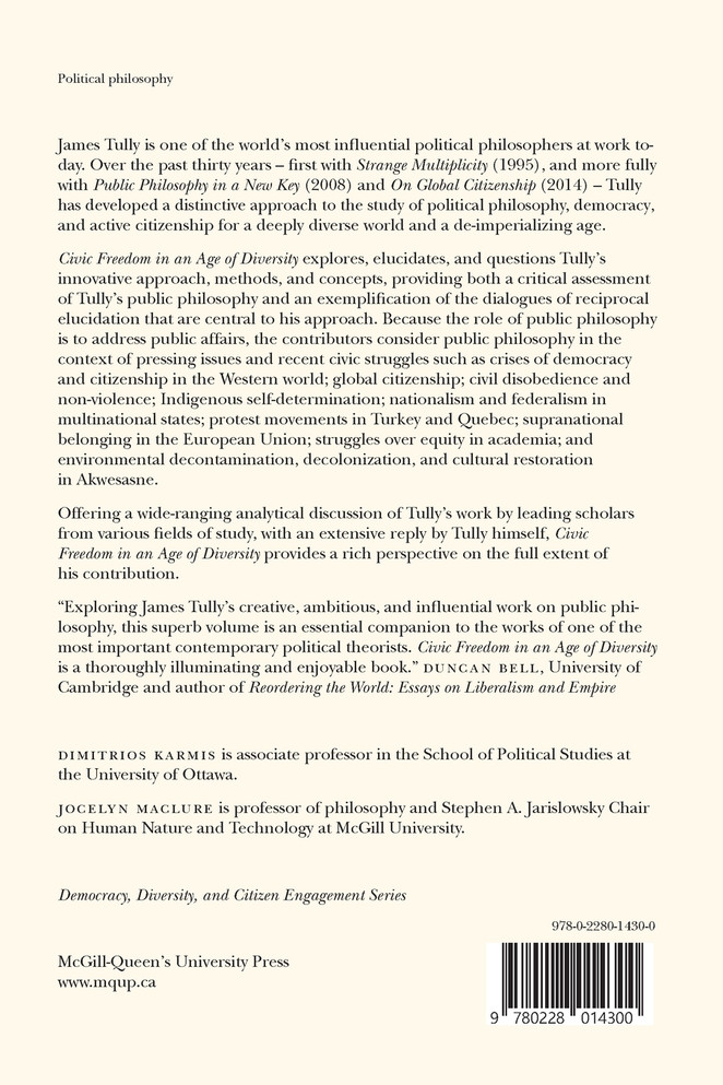 Civic Freedom in an Age of Diversity