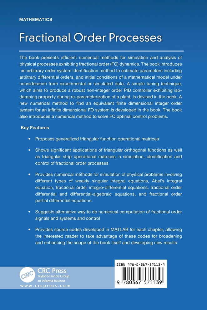 Fractional Order Processes