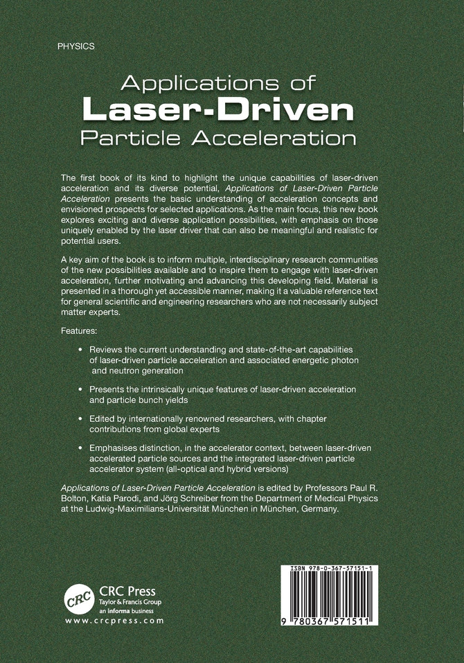Applications of Laser-Driven Particle Acceleration
