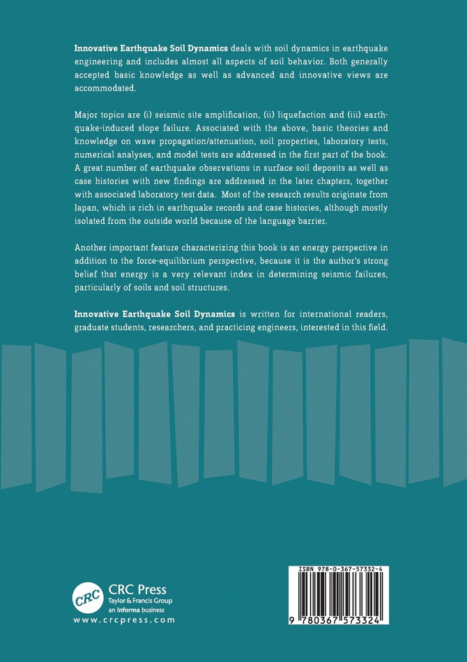 Innovative Earthquake Soil Dynamics