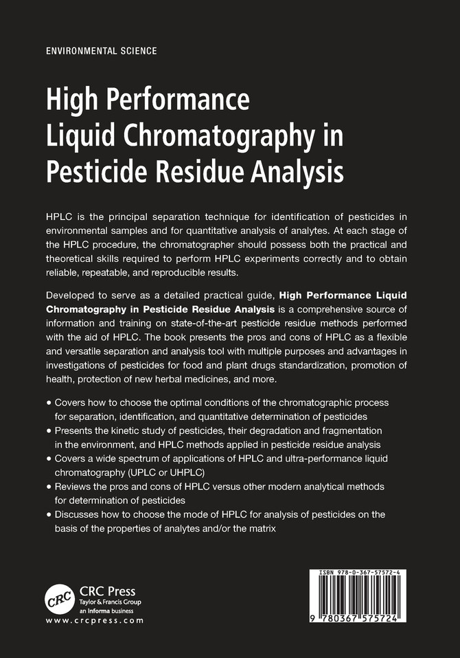High Performance Liquid Chromatography in Pesticide Residue Analysis