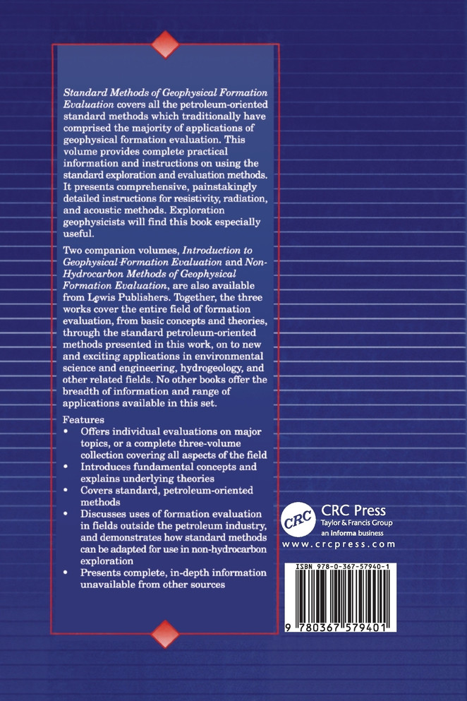 Standard Methods of Geophysical Formation Evaluation