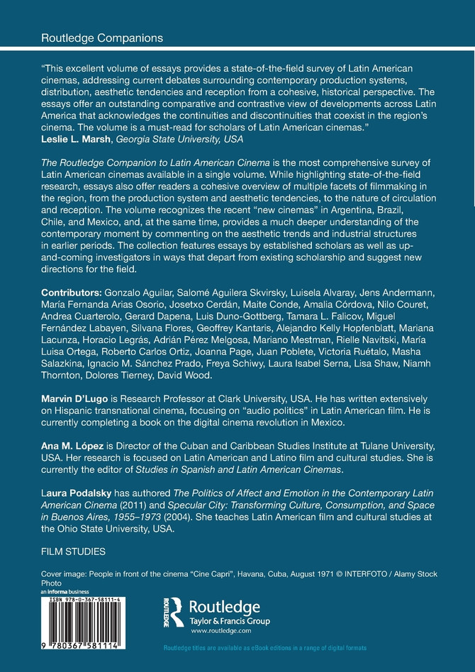 The Routledge Companion to Latin American Cinema
