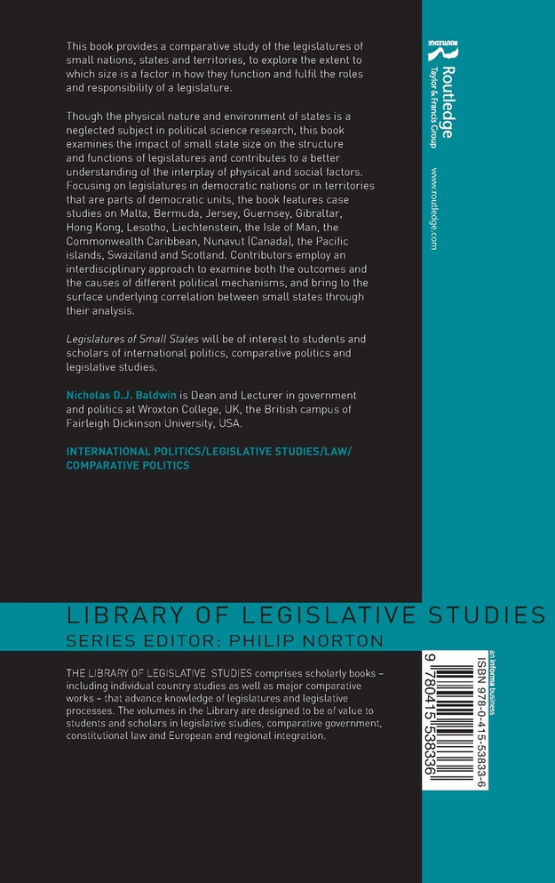 Legislatures of Small States