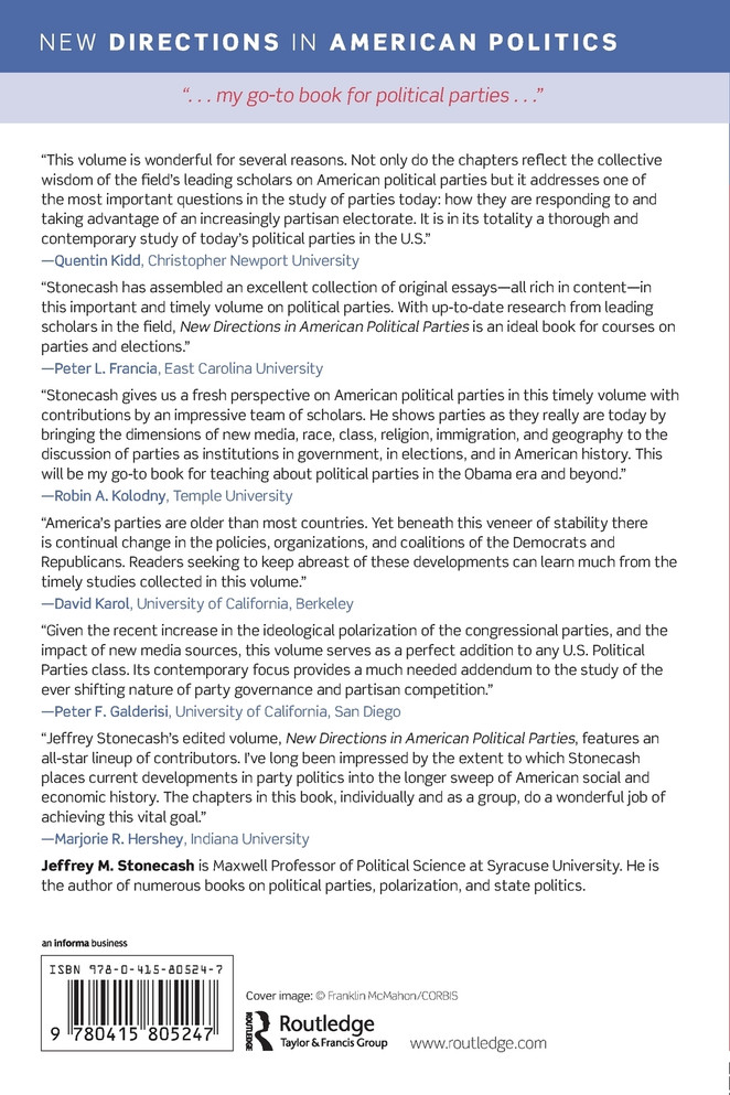 New Directions in American Political Parties
