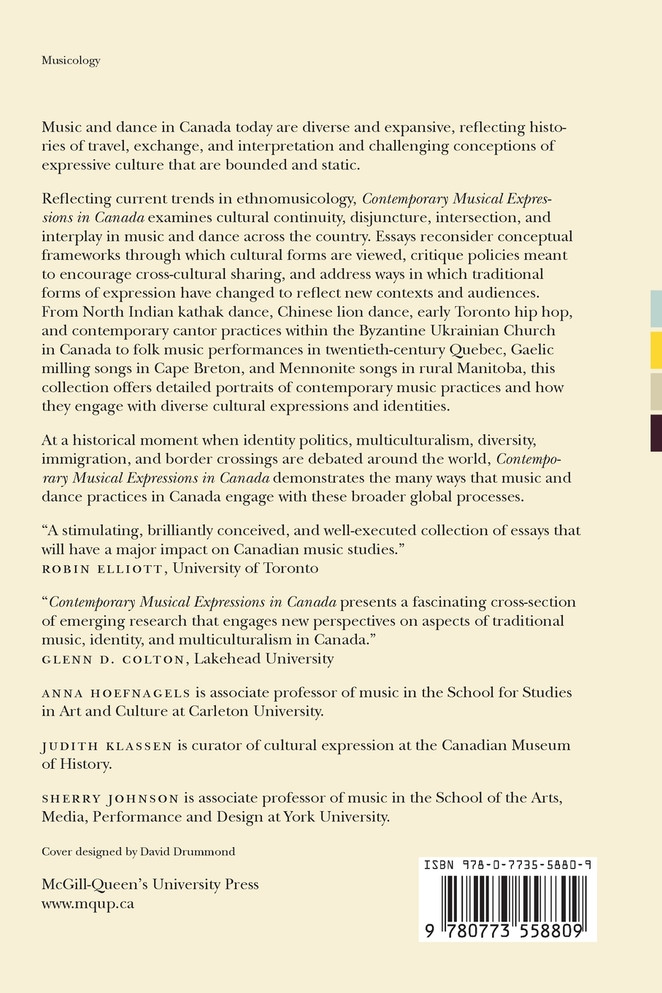 Contemporary Musical Expressions in Canada