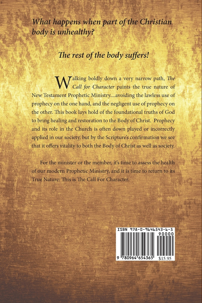 The Call for Character