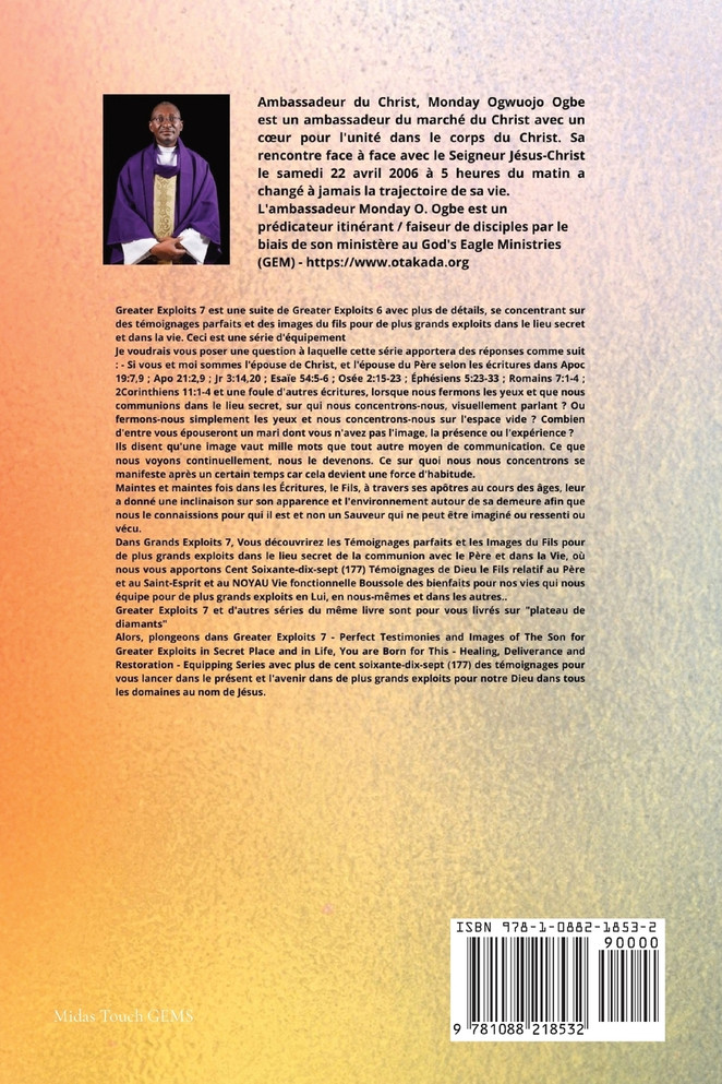 Greater Exploits - 7 - Témoignages parfaits et images du fils pour de plus grands exploits