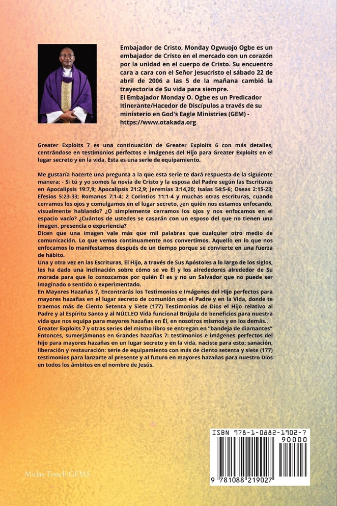 Greater Exploits - 7 - Testimonios e Imágenes Perfectas del Hijo para Mayores Hazañas