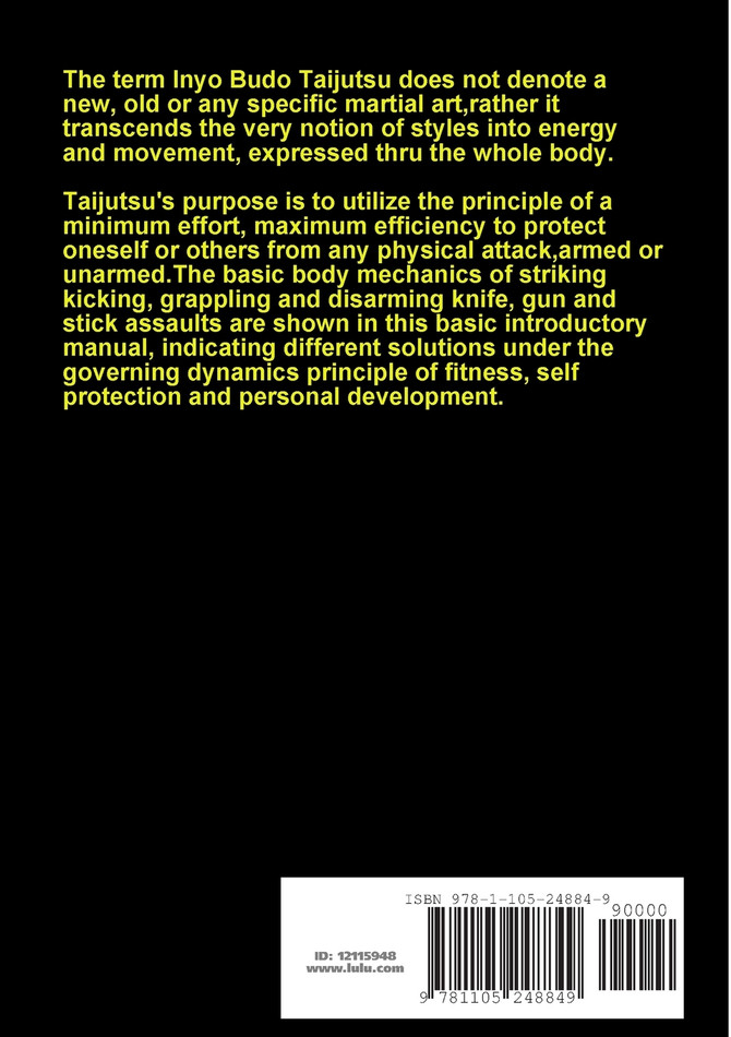 INYO BUDO TAIJUTSU-BASIC SELF-PROTECTION
