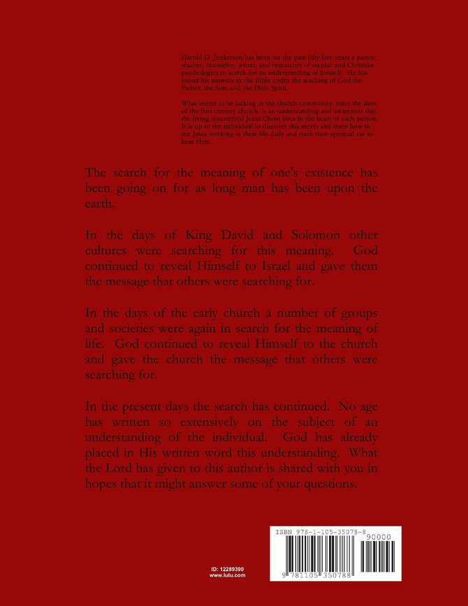 A Biblical Hebrew/Christian Psychology
