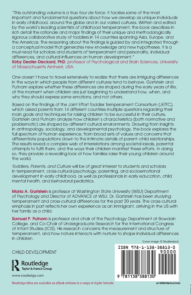 Toddlers, Parents and Culture