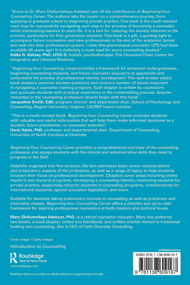 Beginning Your Counseling Career