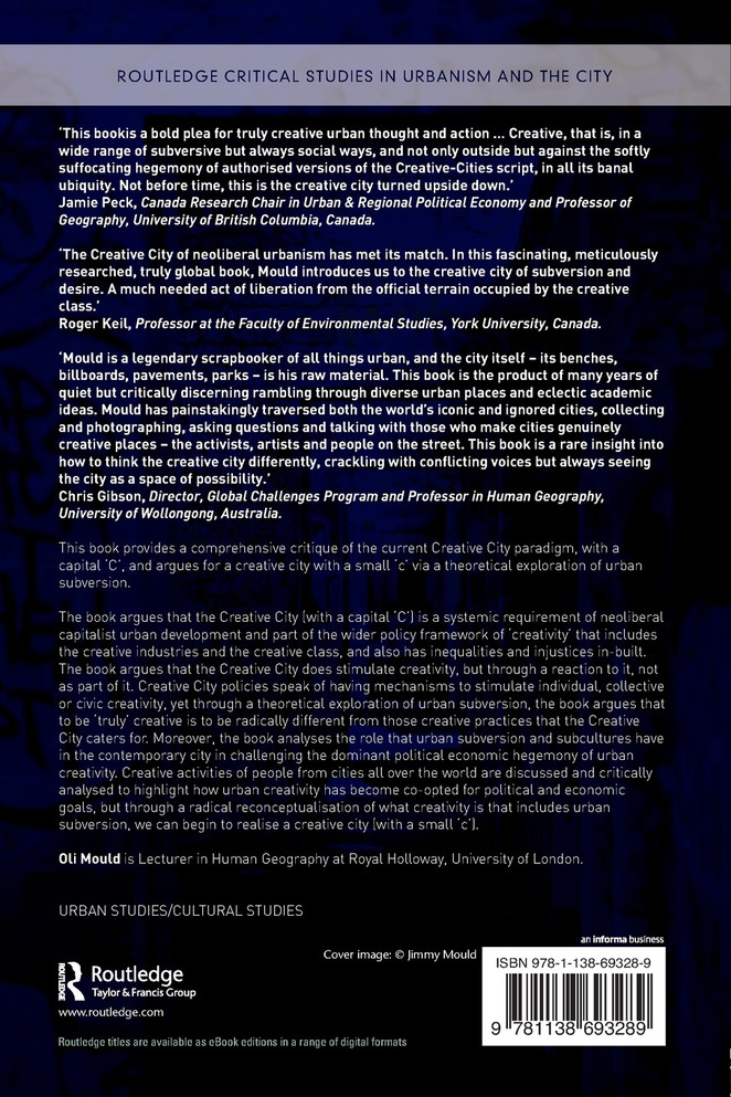Urban Subversion and the Creative City