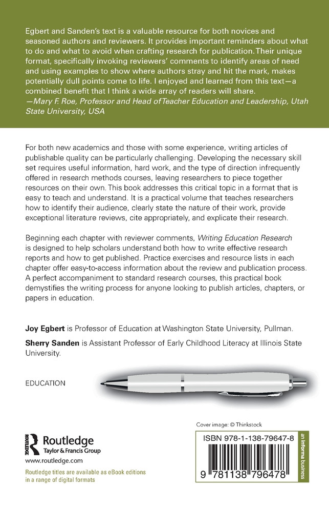 Writing Education Research