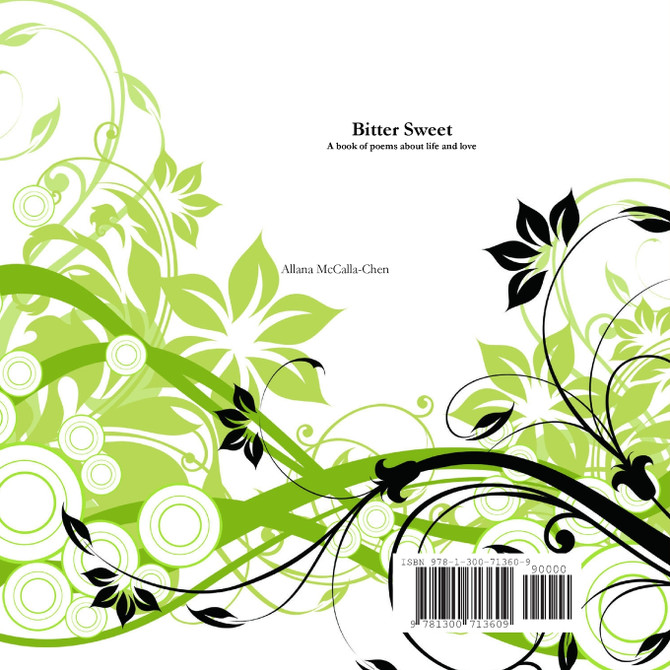Bitter Sweet A book of poems about life and love