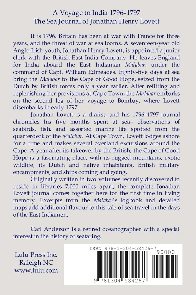 A Voyage to India 1796-1797