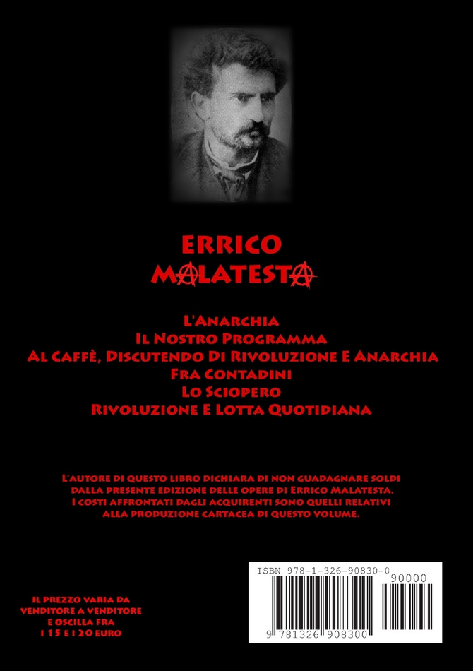 Errico Malatesta - Selezione di Opere