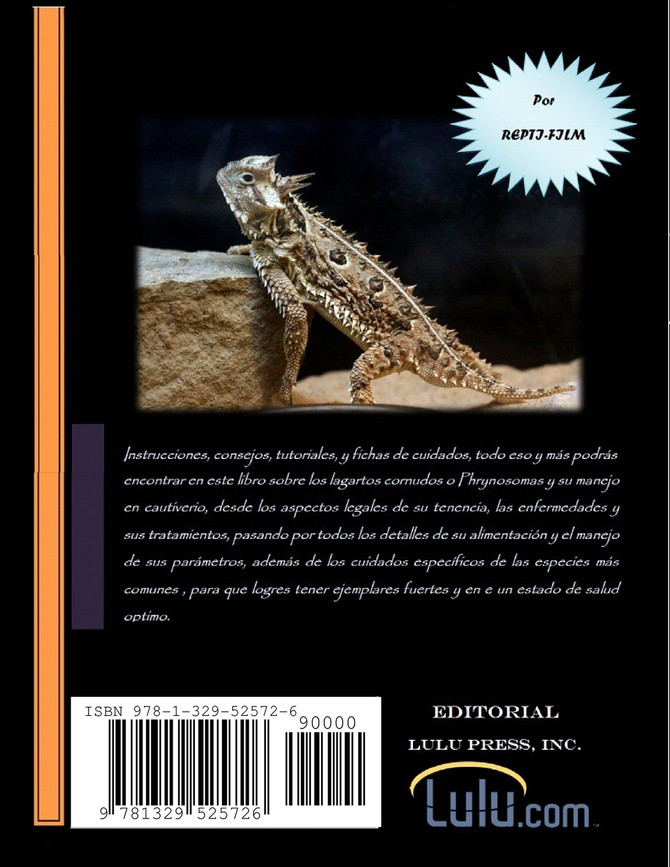Guía de cuidados del lagarto cornudo (Phrynosoma) Versión full color