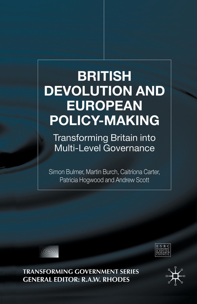 British Devolution and European Policy-Making