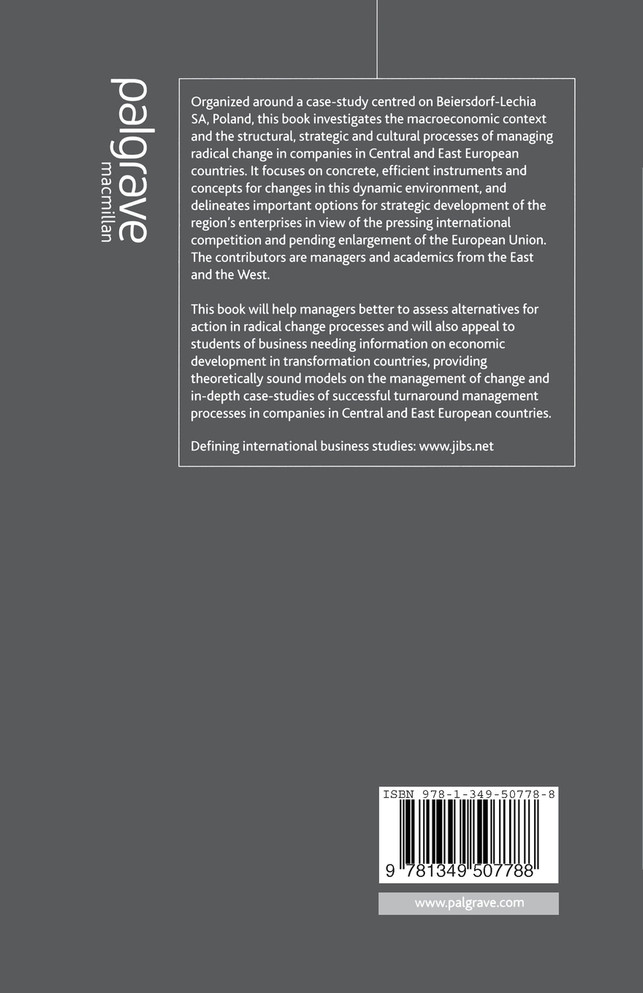 Change Management in Transition Economies