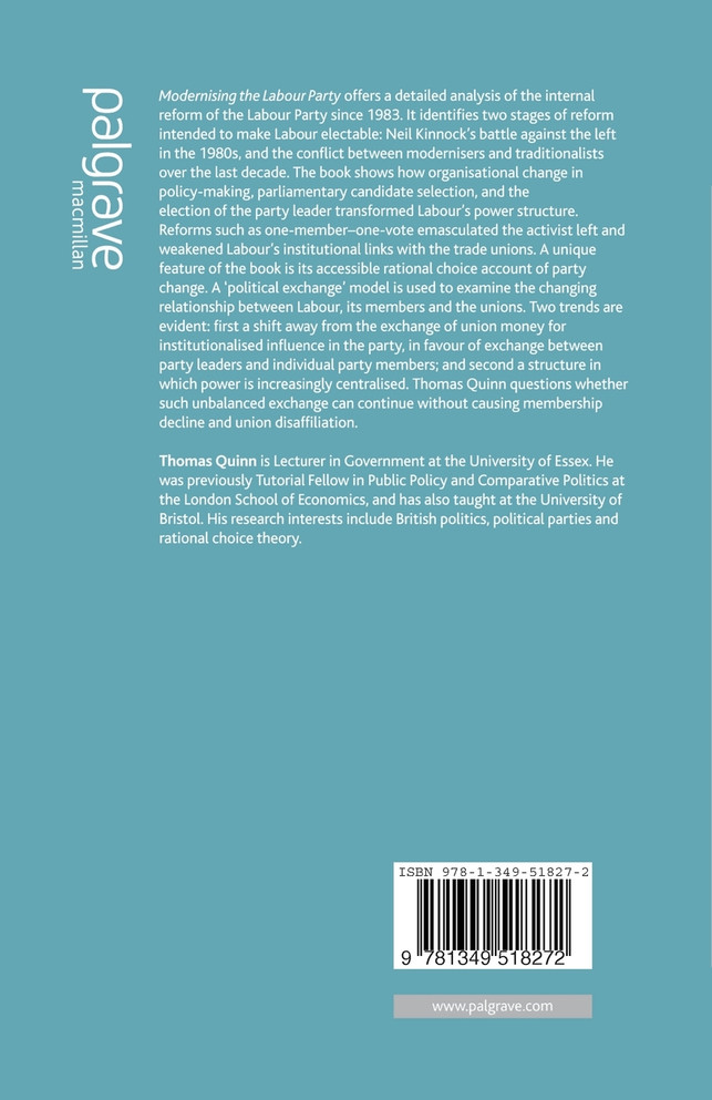 Modernising the Labour Party