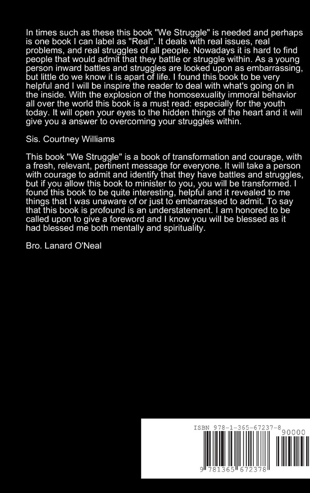 We Struggle! (Hardcover)