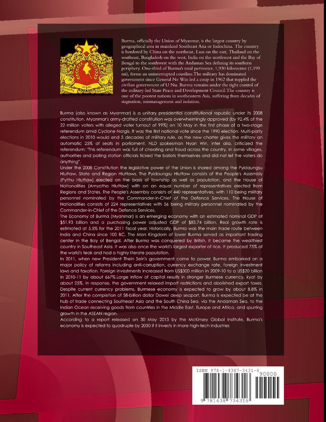 Myanmar Business and Investment Opportunities Yearbook Volume 1 Practical Information and Opportunities