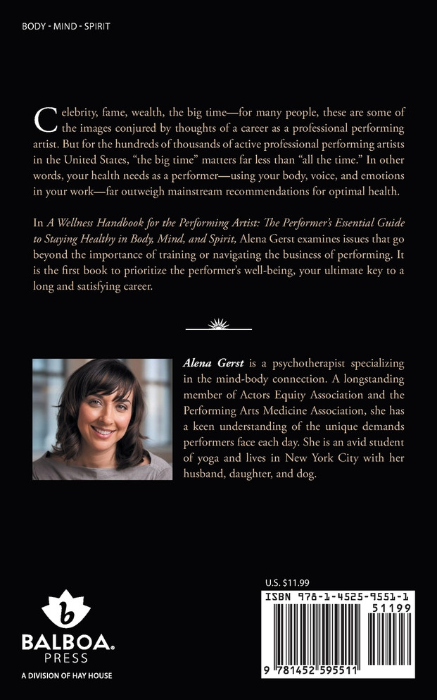 A Wellness Handbook for the Performing Artist