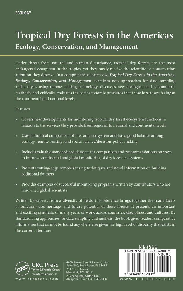 Tropical Dry Forests in the Americas