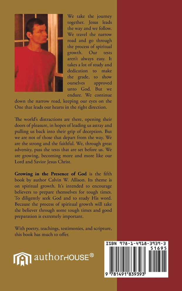 Growing in the Presence of God