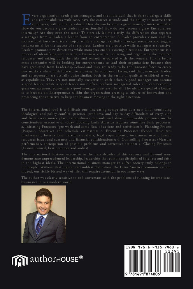 Management, Leadership and Entrepreneurship in Latin America.