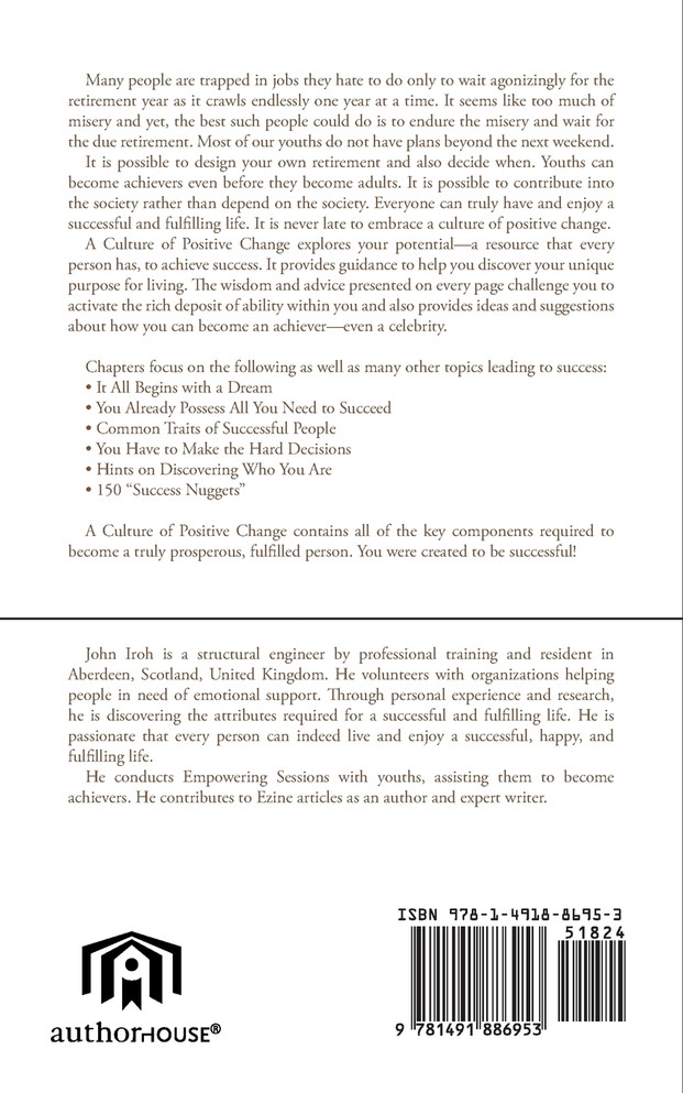 A Culture of Positive Change