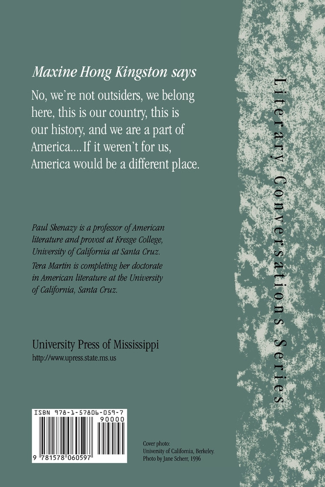 Conversations with Maxine Hong Kingston