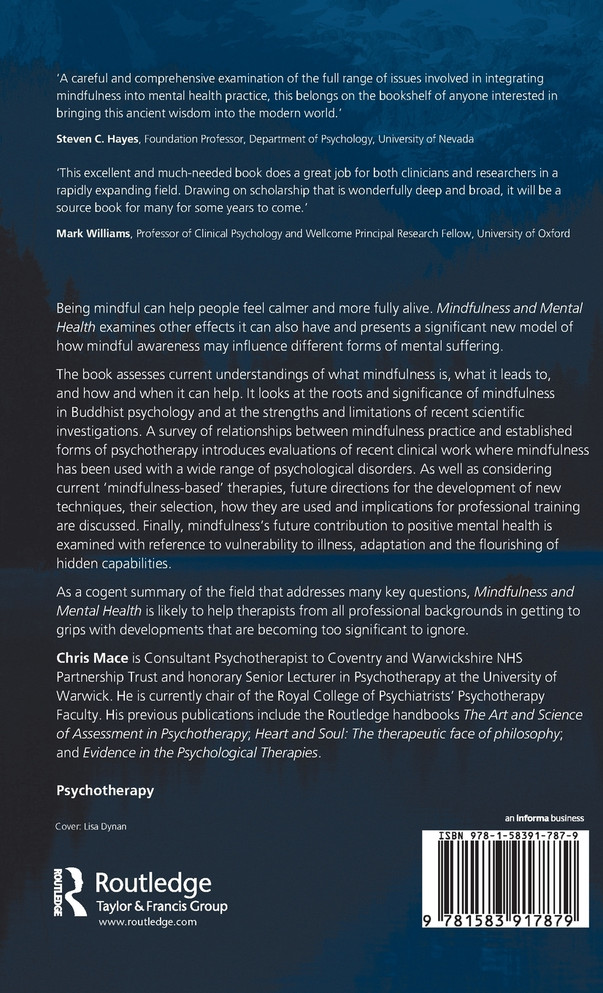 Mindfulness and Mental Health