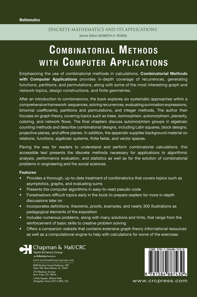 Combinatorial Methods with Computer Applications