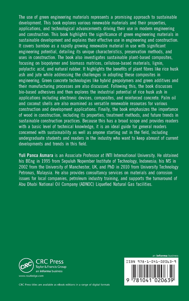 Green Engineering Materials