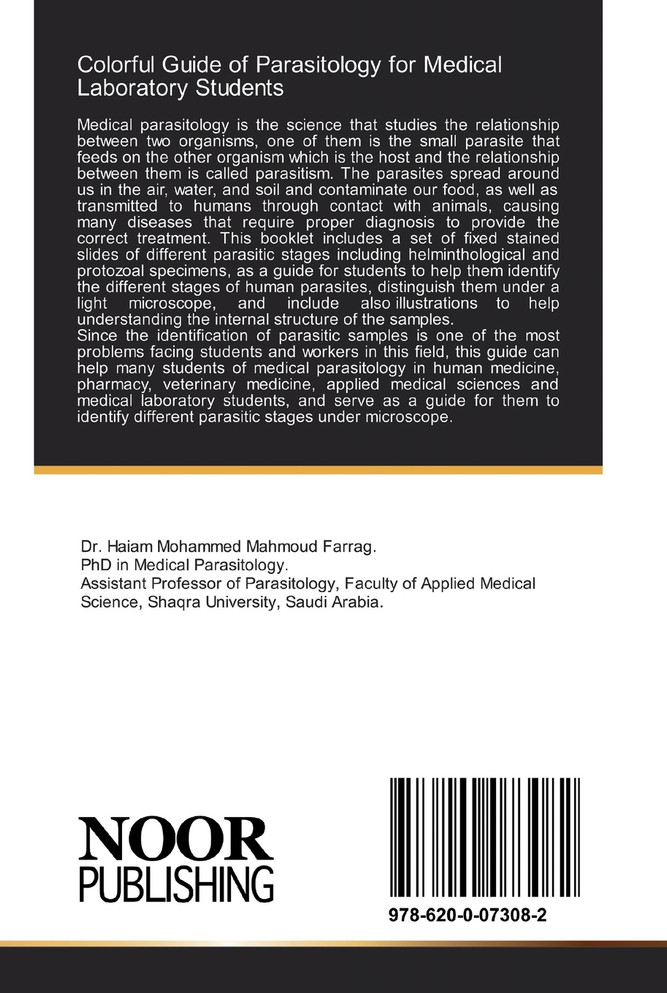 Colorful Guide of Parasitology for Medical Laboratory Students