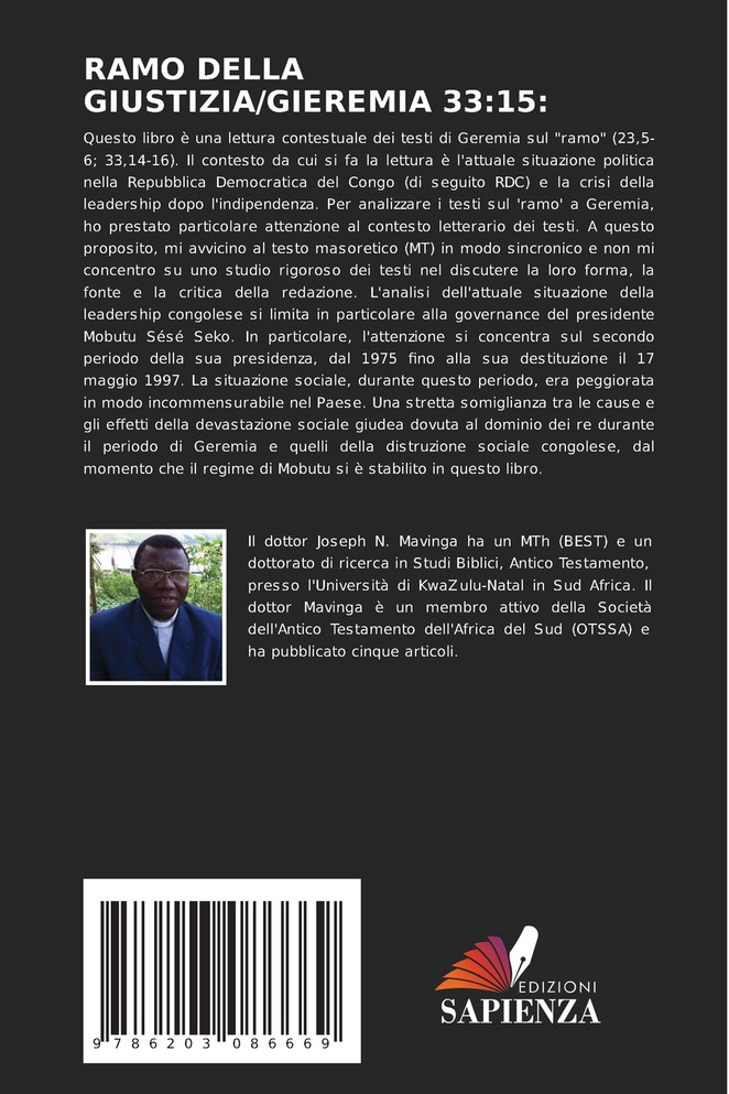 RAMO DELLA GIUSTIZIA/GIEREMIA 33