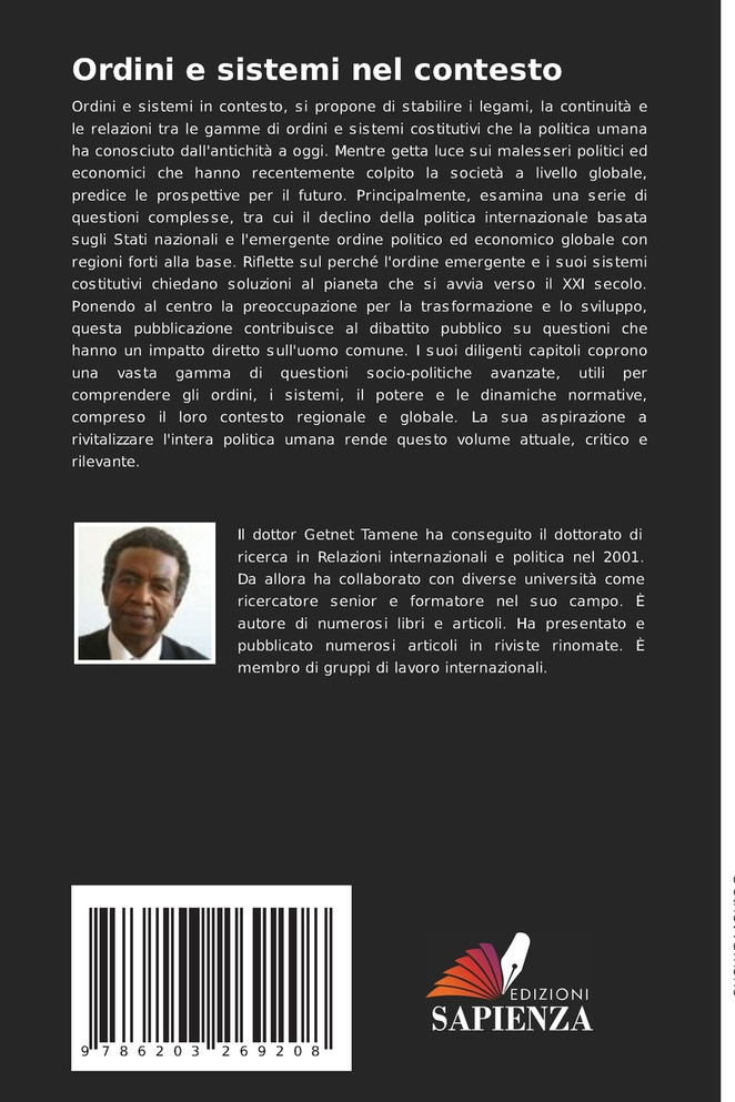 Ordini e sistemi nel contesto