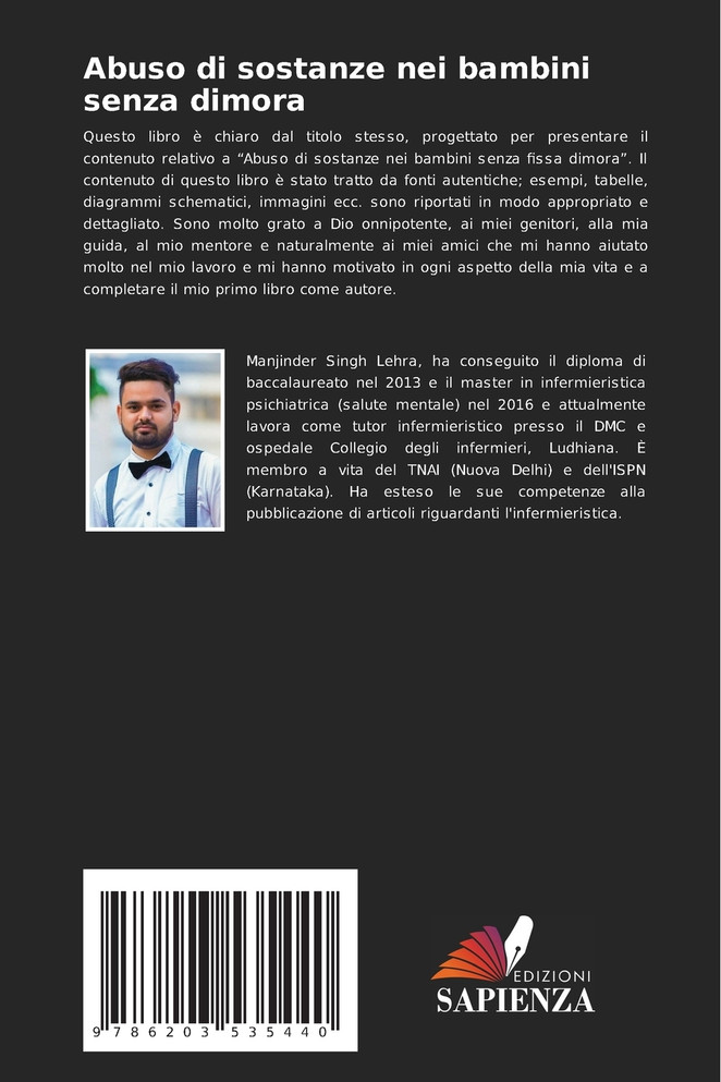 Abuso di sostanze nei bambini senza dimora