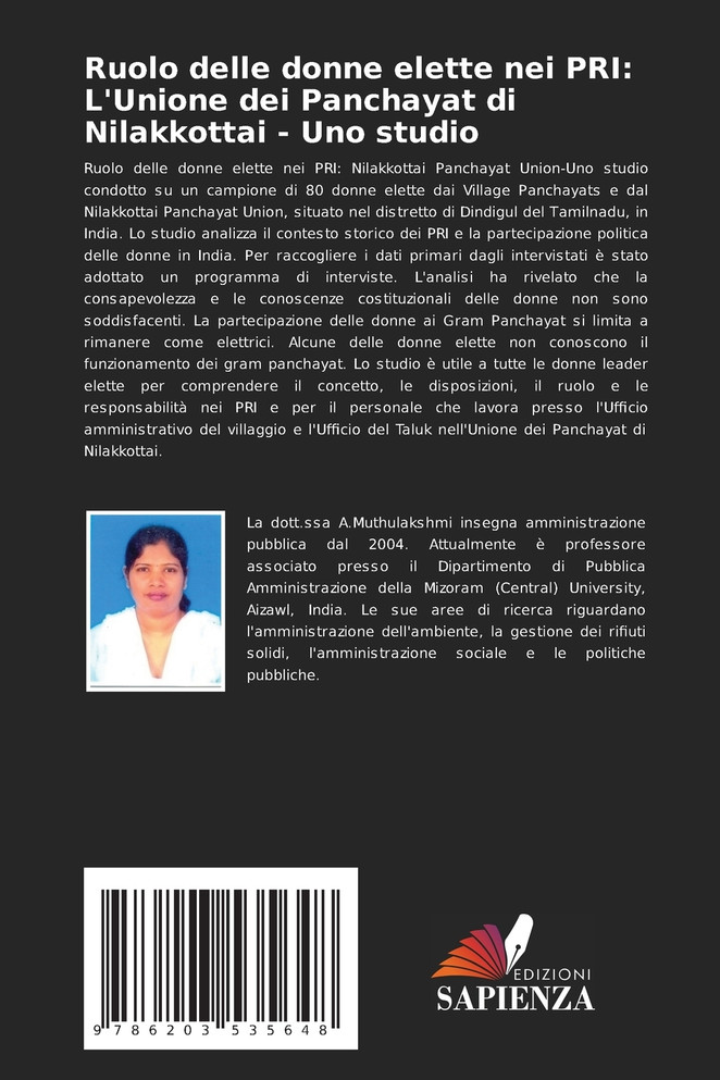Ruolo delle donne elette nei PRI