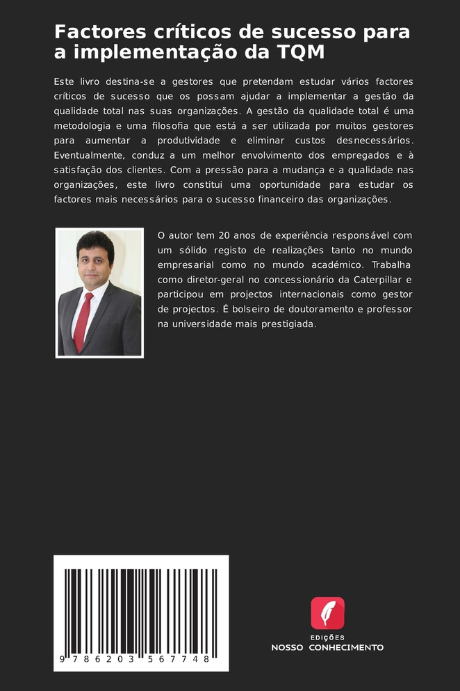 Factores críticos de sucesso para a implementação da TQM