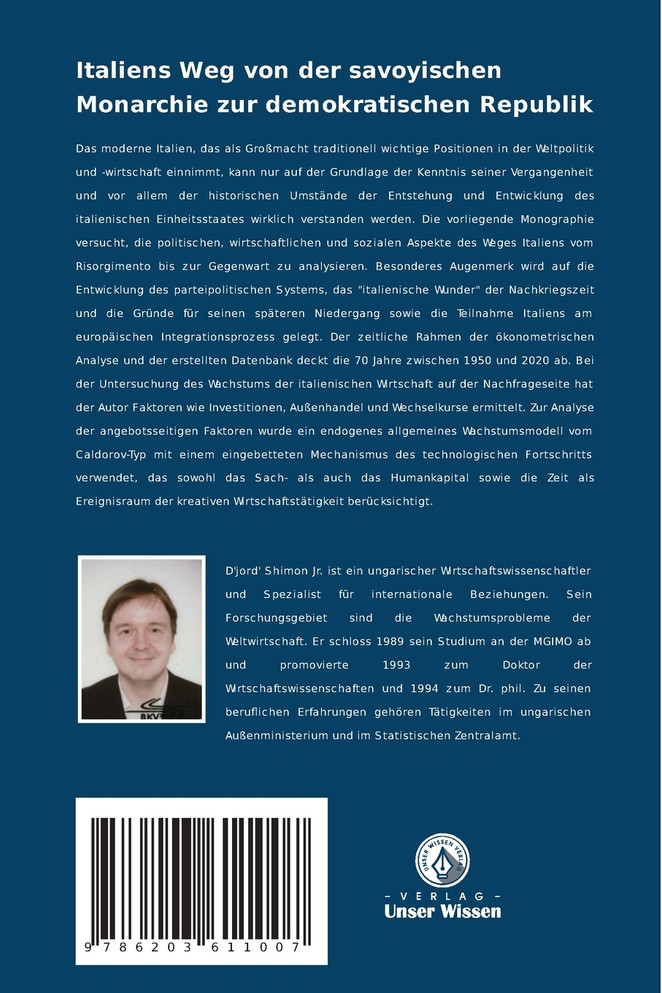 Italiens Weg von der savoyischen Monarchie zur demokratischen Republik