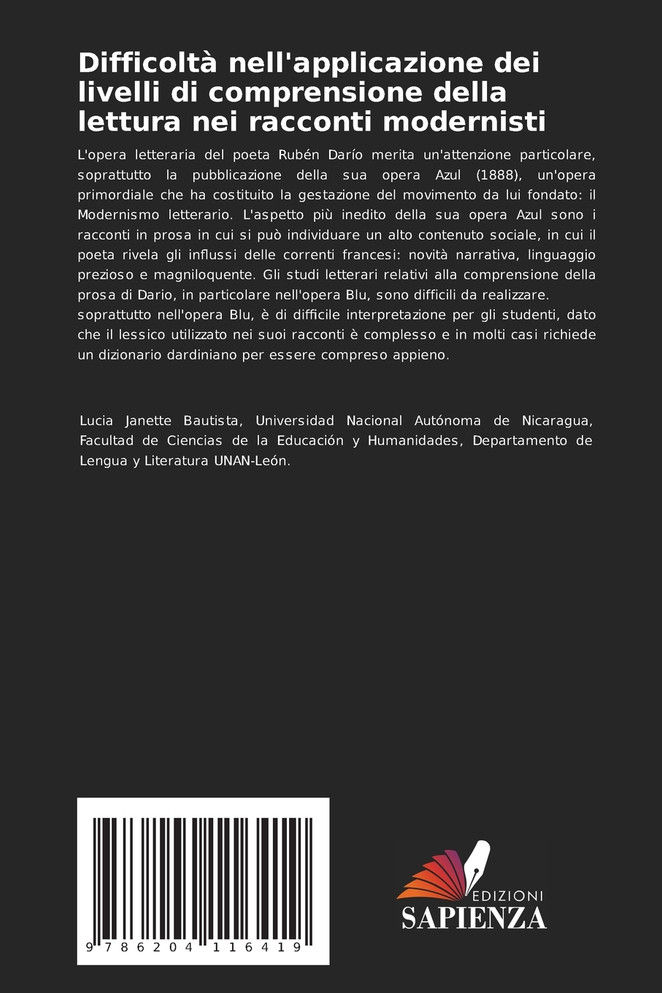 Difficoltà nell'applicazione dei livelli di comprensione della lettura nei racconti modernisti