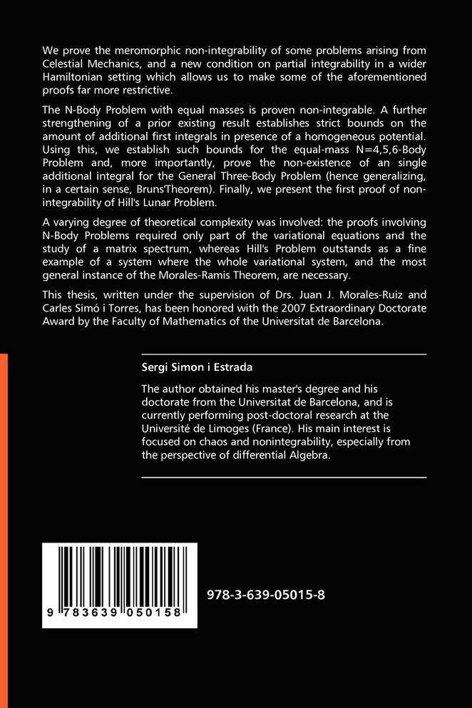 On the Non-integrability of some Problems in Celestial Mechanics