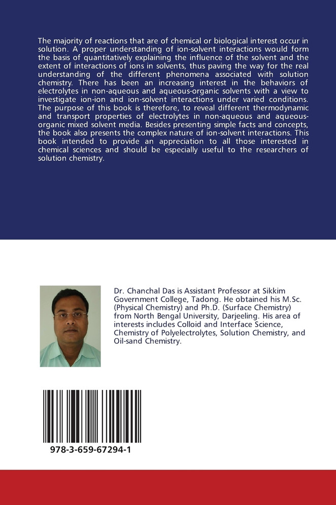 Electrolytes in Non-aqueous and Mixed Solvents