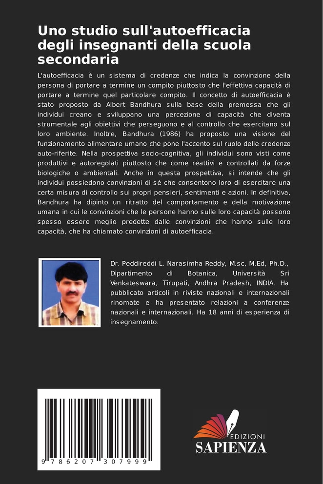 Uno studio sull'autoefficacia degli insegnanti della scuola secondaria