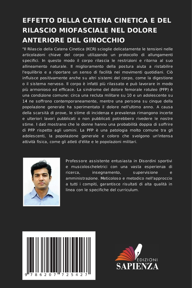 EFFETTO DELLA CATENA CINETICA E DEL RILASCIO MIOFASCIALE NEL DOLORE ANTERIORE DEL GINOCCHIO